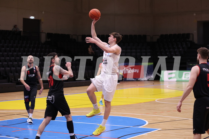 05.02.2023, Graz, Raiffeisen Sportpark Graz, Basketball Zweite Liga 2022/23, Grunddurchgang, Runde 15, Future Team Steiermark vs Mistelbach Mustangs 