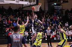 05.02.2023, Graz, Raiffeisen Sportpark Graz, Basketball Superliga 2022/23, Grunddurchgang, Runde 20, UBSC Raiffeisen Graz - OCS Swans Gmunden