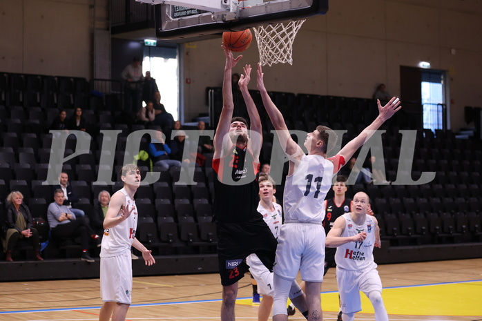 05.02.2023, Graz, Raiffeisen Sportpark Graz, Basketball Zweite Liga 2022/23, Grunddurchgang, Runde 15, Future Team Steiermark vs Mistelbach Mustangs 