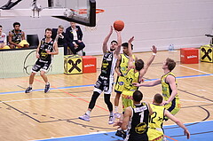 05.02.2023, Graz, Raiffeisen Sportpark Graz, Basketball Superliga 2022/23, Grunddurchgang, Runde 20, UBSC Raiffeisen Graz - OCS Swans Gmunden