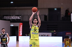 05.02.2023, Graz, Raiffeisen Sportpark Graz, Basketball Superliga 2022/23, Grunddurchgang, Runde 20, UBSC Raiffeisen Graz - OCS Swans Gmunden