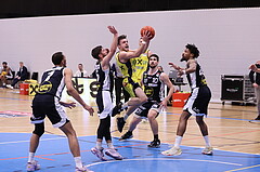 05.02.2023, Graz, Raiffeisen Sportpark Graz, Basketball Superliga 2022/23, Grunddurchgang, Runde 20, UBSC Raiffeisen Graz - OCS Swans Gmunden
