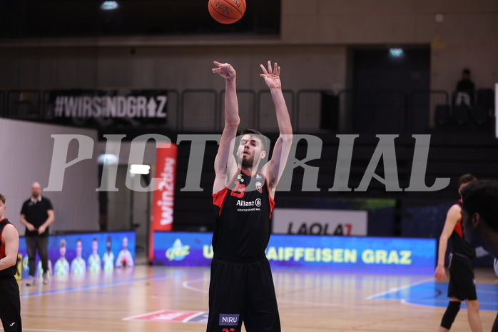 05.02.2023, Graz, Raiffeisen Sportpark Graz, Basketball Zweite Liga 2022/23, Grunddurchgang, Runde 15, Future Team Steiermark vs Mistelbach Mustangs 
