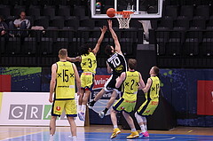 05.02.2023, Graz, Raiffeisen Sportpark Graz, Basketball Superliga 2022/23, Grunddurchgang, Runde 20, UBSC Raiffeisen Graz - OCS Swans Gmunden