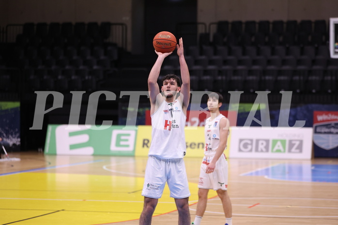 05.02.2023, Graz, Raiffeisen Sportpark Graz, Basketball Zweite Liga 2022/23, Grunddurchgang, Runde 15, Future Team Steiermark vs Mistelbach Mustangs 