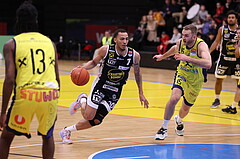 05.02.2023, Graz, Raiffeisen Sportpark Graz, Basketball Superliga 2022/23, Grunddurchgang, Runde 20, UBSC Raiffeisen Graz - OCS Swans Gmunden