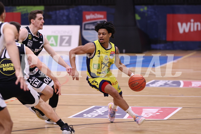 05.02.2023, Graz, Raiffeisen Sportpark Graz, Basketball Superliga 2022/23, Grunddurchgang, Runde 20, UBSC Raiffeisen Graz - OCS Swans Gmunden