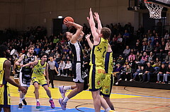 05.02.2023, Graz, Raiffeisen Sportpark Graz, Basketball Superliga 2022/23, Grunddurchgang, Runde 20, UBSC Raiffeisen Graz - OCS Swans Gmunden