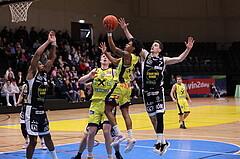 05.02.2023, Graz, Raiffeisen Sportpark Graz, Basketball Superliga 2022/23, Grunddurchgang, Runde 20, UBSC Raiffeisen Graz - OCS Swans Gmunden