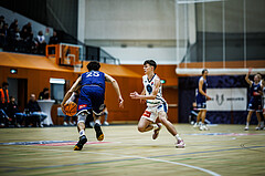Basketball, Win2Day Superliga 2023/24, Grunddurchgang 7.Runde, Vienna Timberwolves, BBC Nord Dragonz, Jakob Konzet (5)