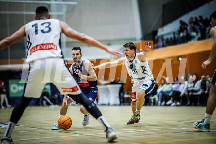 Basketball, Win2Day Superliga 2023/24, Grunddurchgang 7.Runde, Vienna Timberwolves, BBC Nord Dragonz, Petar Cosic (3)