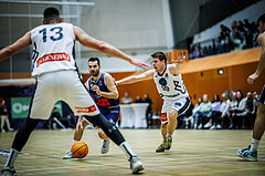 Basketball, Win2Day Superliga 2023/24, Grunddurchgang 7.Runde, Vienna Timberwolves, BBC Nord Dragonz, Petar Cosic (3)