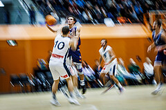 Basketball, Win2Day Superliga 2023/24, Grunddurchgang 7.Runde, Vienna Timberwolves, BBC Nord Dragonz, Lukas Hahn (25)