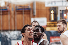 Basketball, Basketball Superliga 2023/24, Gunddurchgang 7. Runde, Oberwart Gunners, BC Vienna, Bogic Vujosevic (5), Trevion Lamar (10)
