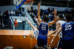 Basketball, Win2Day Superliga 2023/24, Grunddurchgang 7.Runde, Vienna Timberwolves, BBC Nord Dragonz, Elias Wlasak (8)