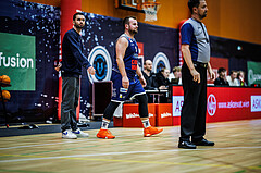 Basketball, Win2Day Superliga 2023/24, Grunddurchgang 7.Runde, Vienna Timberwolves, BBC Nord Dragonz, Felix Jambor (Head Coach), Sebastian Kunc (5)