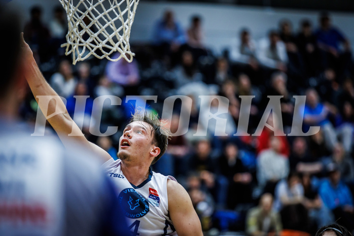 Basketball, Win2Day Superliga 2023/24, Grunddurchgang 7.Runde, Vienna Timberwolves, BBC Nord Dragonz, Ivor Kuresevic (44)