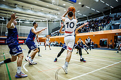 Basketball, Win2Day Superliga 2023/24, Grunddurchgang 7.Runde, Vienna Timberwolves, BBC Nord Dragonz, Jakob Szkutta (10)