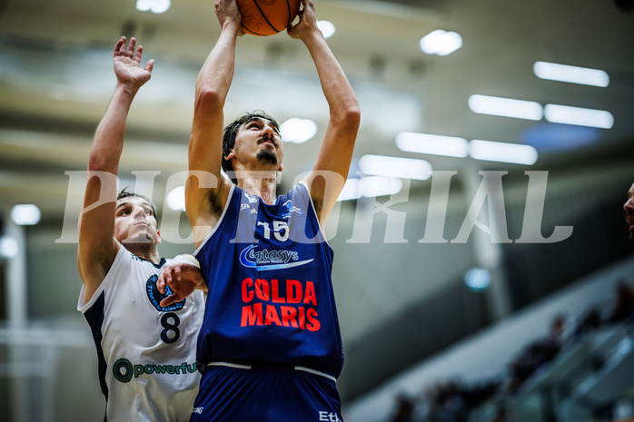 Basketball, Win2Day Superliga 2023/24, Grunddurchgang 7.Runde, Vienna Timberwolves, BBC Nord Dragonz, Mario Spaleta (15)