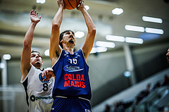 Basketball, Win2Day Superliga 2023/24, Grunddurchgang 7.Runde, Vienna Timberwolves, BBC Nord Dragonz, Mario Spaleta (15)