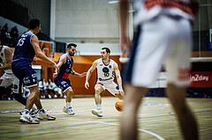 Basketball, Win2Day Superliga 2023/24, Grunddurchgang 7.Runde, Vienna Timberwolves, BBC Nord Dragonz, Petar Cosic (3), Jakob Szkutta (10)