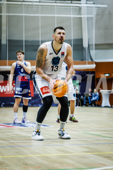 Basketball, Win2Day Superliga 2023/24, Grunddurchgang 7.Runde, Vienna Timberwolves, BBC Nord Dragonz, Ziga Fifolt (13)