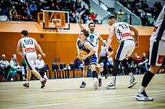 Basketball, Win2Day Superliga 2023/24, Grunddurchgang 7.Runde, Vienna Timberwolves, BBC Nord Dragonz, Valentin Pasterk (6)