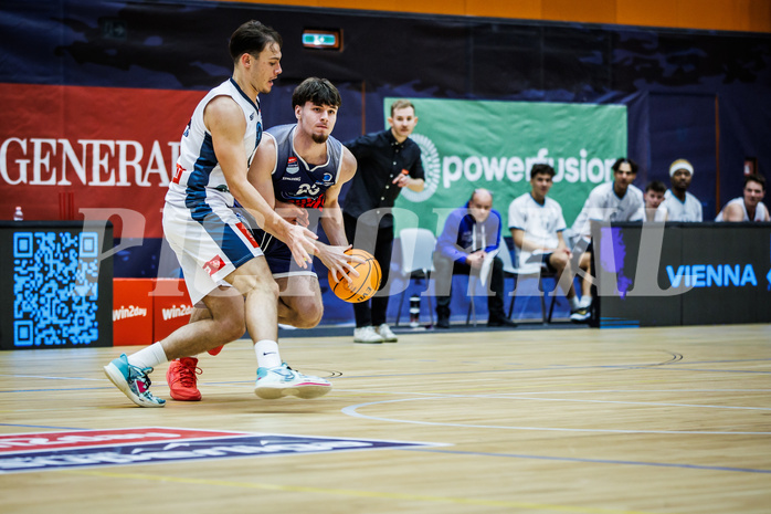 Basketball, Win2Day Superliga 2023/24, Grunddurchgang 7.Runde, Vienna Timberwolves, BBC Nord Dragonz, Lenny Grafl (29)