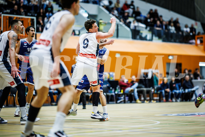 Basketball, Win2Day Superliga 2023/24, Grunddurchgang 7.Runde, Vienna Timberwolves, BBC Nord Dragonz, Philipp D'Angelo (9)