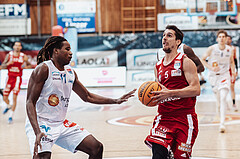 Basketball, Basketball Superliga 2023/24, Gunddurchgang 7. Runde, Oberwart Gunners, BC Vienna, James Graham (11), Bogic Vujosevic (5)