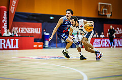 Basketball, Win2Day Superliga 2023/24, Grunddurchgang 7.Runde, Vienna Timberwolves, BBC Nord Dragonz, Oscar Schmit (36)