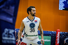 Basketball, Win2Day Superliga 2023/24, Grunddurchgang 7.Runde, Vienna Timberwolves, BBC Nord Dragonz, Oscar Schmit (36)