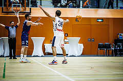 Basketball, Win2Day Superliga 2023/24, Grunddurchgang 7.Runde, Vienna Timberwolves, BBC Nord Dragonz, Petar Cosic (3)