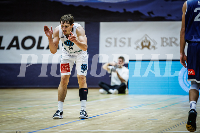 Basketball, Win2Day Superliga 2023/24, Grunddurchgang 7.Runde, Vienna Timberwolves, BBC Nord Dragonz, Elias Wlasak (8)