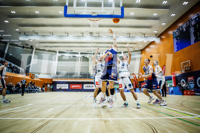 Basketball, Win2Day Superliga 2023/24, Grunddurchgang 7.Runde, Vienna Timberwolves, BBC Nord Dragonz, Valentin Pasterk (6)