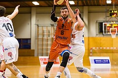 Basketball, 2.Bundesliga, Grunddurchgang 21.Runde, Mattersburg Rocks, Basket 2000 Vienna Warriors, Stojan Radanovic (6)
