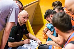 Basketball, 2.Bundesliga, Grunddurchgang 21.Runde, Mattersburg Rocks, Basket 2000 Vienna Warriors, Dragisa Najdanovic (Headcoach)