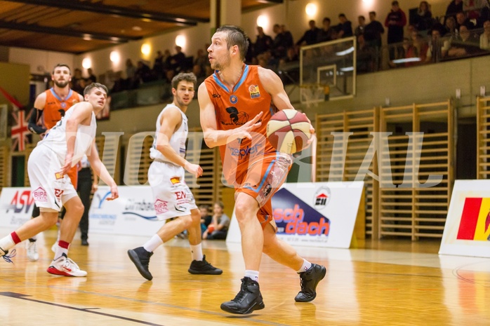 Basketball, 2.Bundesliga, Grunddurchgang 21.Runde, Mattersburg Rocks, Basket 2000 Vienna Warriors, Arnis Servuts (7)