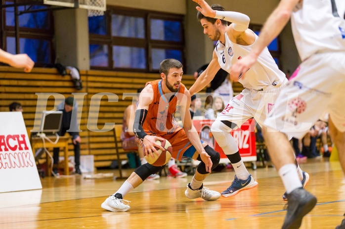 Basketball, 2.Bundesliga, Grunddurchgang 21.Runde, Mattersburg Rocks, Basket 2000 Vienna Warriors, Igor Jereminov (9)