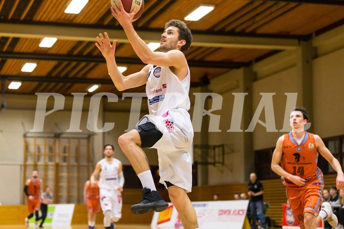 Basketball, 2.Bundesliga, Grunddurchgang 21.Runde, Mattersburg Rocks, Basket 2000 Vienna Warriors, Jan NICOLI (10)