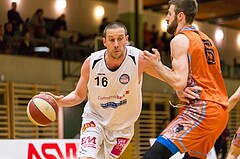 Basketball, 2.Bundesliga, Grunddurchgang 21.Runde, Mattersburg Rocks, Basket 2000 Vienna Warriors, Corey HALLETT (16)