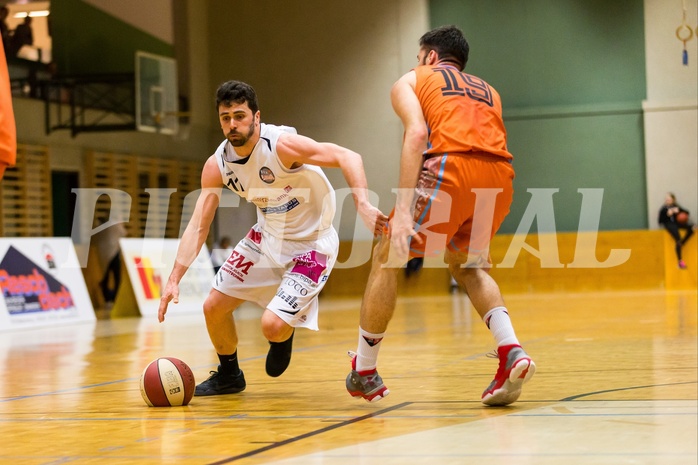 Basketball, 2.Bundesliga, Grunddurchgang 21.Runde, Mattersburg Rocks, Basket 2000 Vienna Warriors, Stefan ULREICH (11)