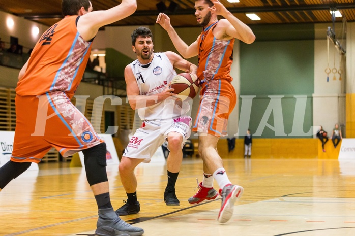 Basketball, 2.Bundesliga, Grunddurchgang 21.Runde, Mattersburg Rocks, Basket 2000 Vienna Warriors, Stefan ULREICH (11)