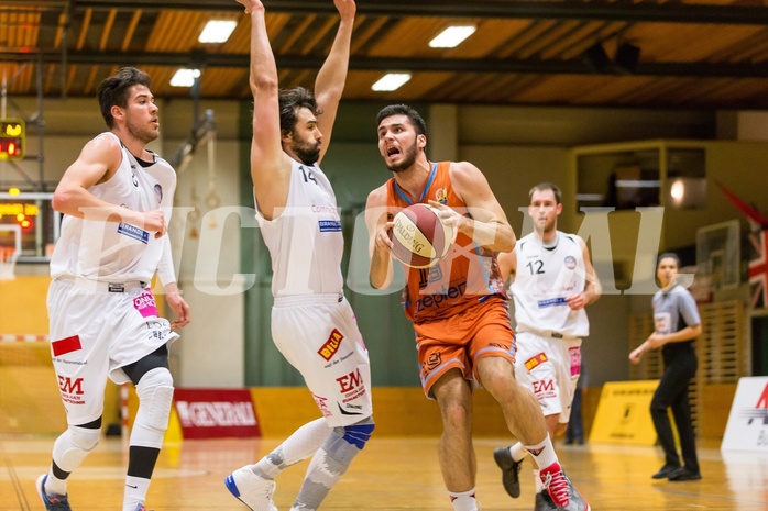 Basketball, 2.Bundesliga, Grunddurchgang 21.Runde, Mattersburg Rocks, Basket 2000 Vienna Warriors, Aldin Avdic (19)