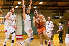 Basketball, 2.Bundesliga, Grunddurchgang 21.Runde, Mattersburg Rocks, Basket 2000 Vienna Warriors, Aldin Avdic (19)