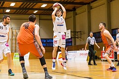 Basketball, 2.Bundesliga, Grunddurchgang 21.Runde, Mattersburg Rocks, Basket 2000 Vienna Warriors, Benjamin BERNLEITHNER (13)