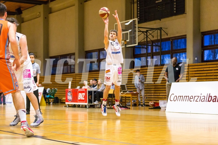 Basketball, 2.Bundesliga, Grunddurchgang 21.Runde, Mattersburg Rocks, Basket 2000 Vienna Warriors, Benjamin BERNLEITHNER (13)