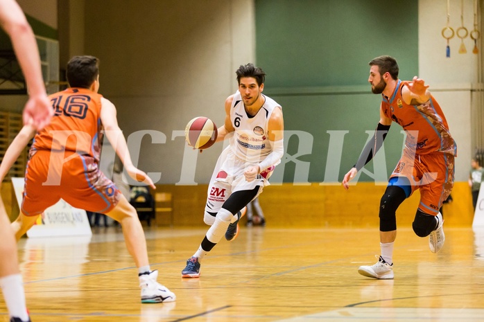 Basketball, 2.Bundesliga, Grunddurchgang 21.Runde, Mattersburg Rocks, Basket 2000 Vienna Warriors, Krisztian BAKK (6)