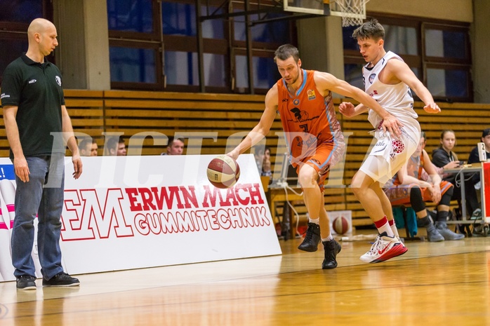 Basketball, 2.Bundesliga, Grunddurchgang 21.Runde, Mattersburg Rocks, Basket 2000 Vienna Warriors, Arnis Servuts (7)