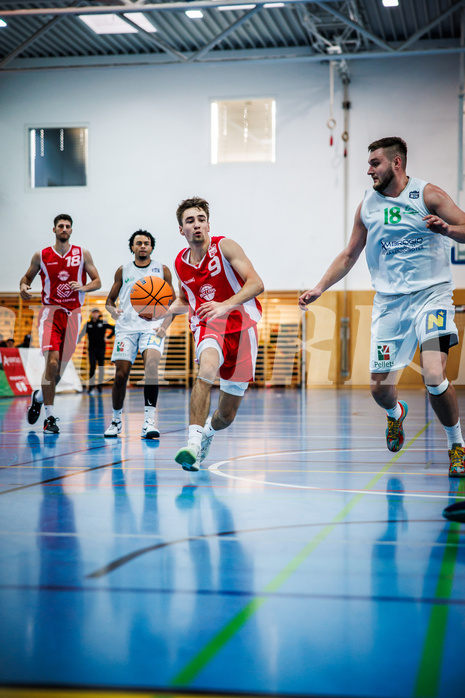 Basketball, Basketball Zweite Liga 2024/25, Grunddurchgang 1.Runde, Deutsch Wagram Alligators, Upper Austrian Ballers, Dominik Schachinger (9)